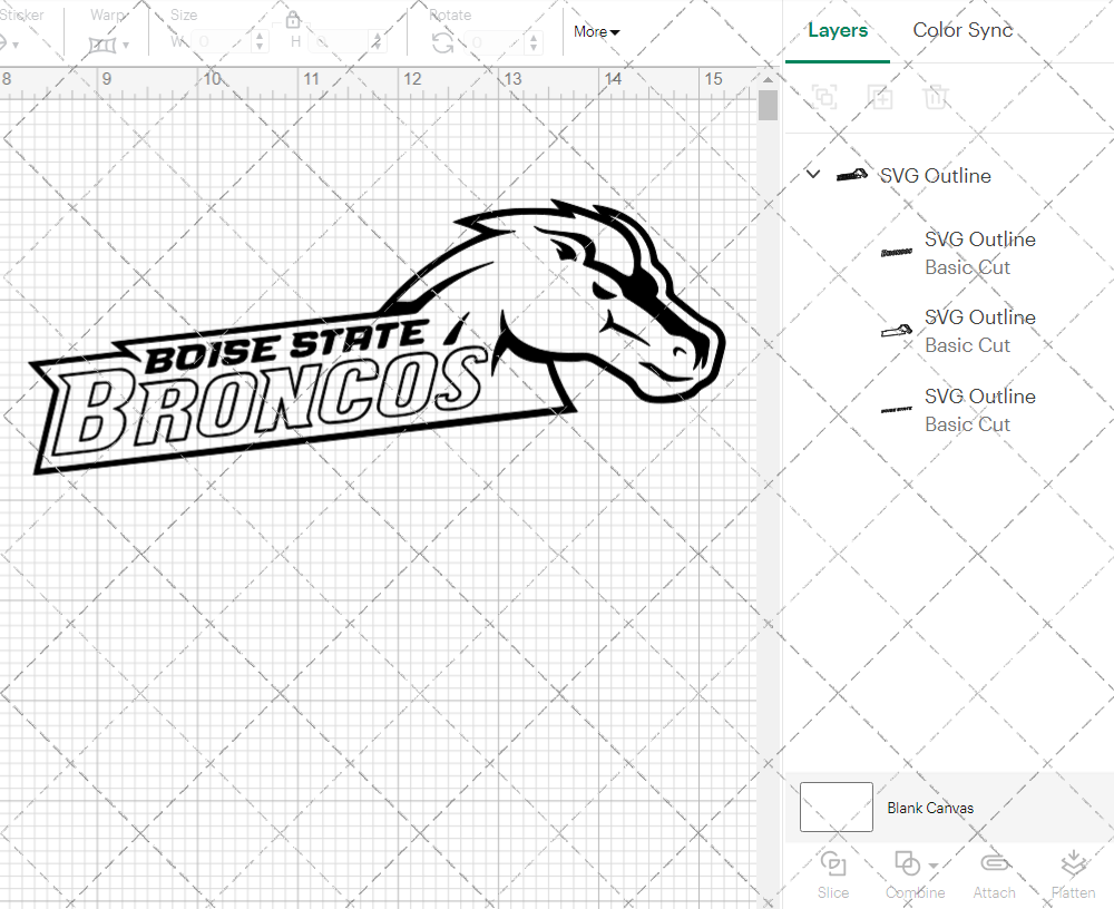 Boise State Broncos Secondary 2002 017, Svg, Dxf, Eps, Png 003