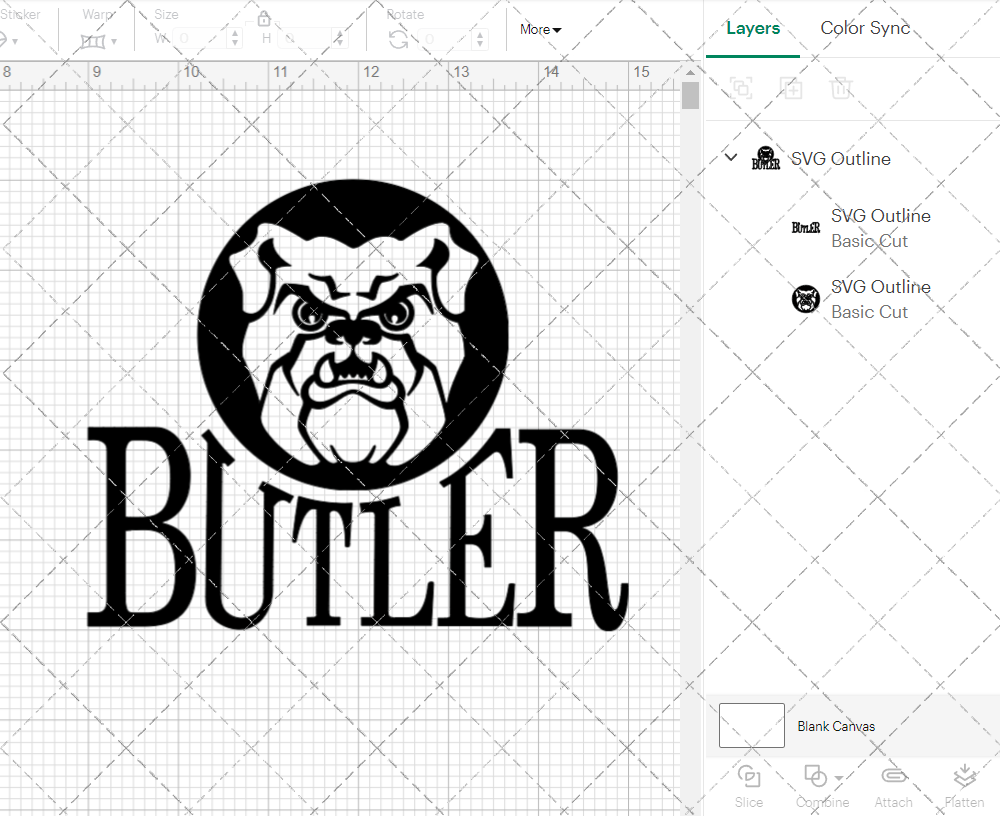 Butler Bulldogs Secondary 1990 002, Svg, Dxf, Eps, Png - SvgShopArt