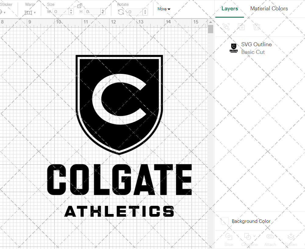 Colgate Raiders Alternate 2020 008, Svg, Dxf, Eps, Png - SvgShopArt