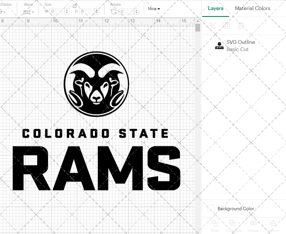 Colorado State Rams Secondary 2015 003, Svg, Dxf, Eps, Png - SvgShopArt