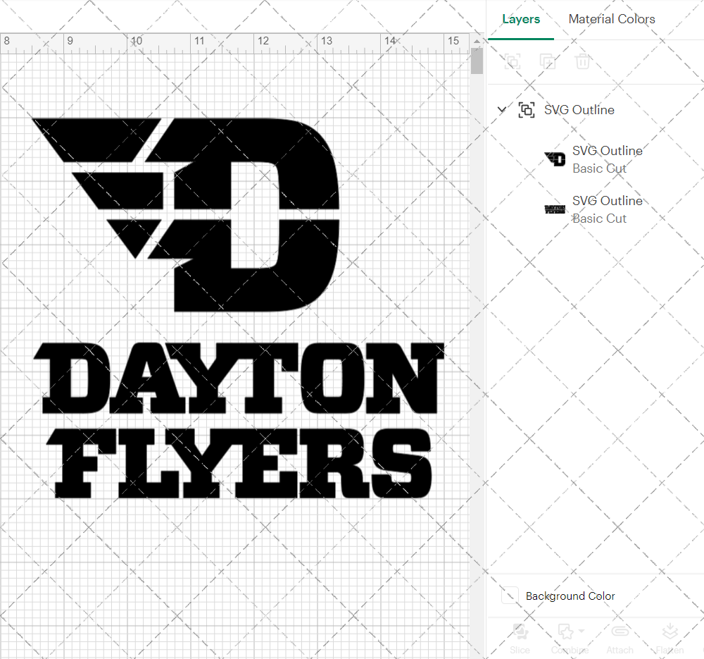 Dayton Flyers Alternate 2014 014, Svg, Dxf, Eps, Png - SvgShopArt