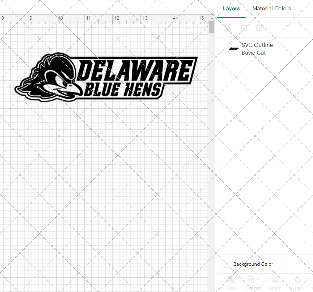 Delaware Blue Hens Secondary 2018, Svg, Dxf, Eps, Png - SvgShopArt