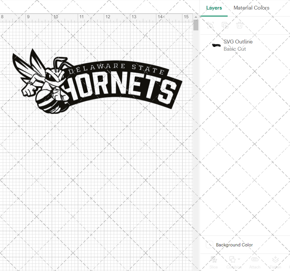 Delaware State Hornets Alternate 2023, Svg, Dxf, Eps, Png - SvgShopArt