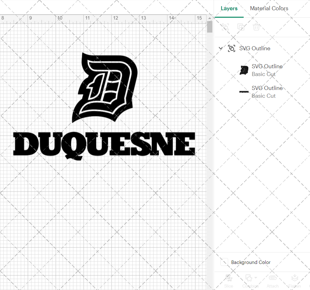 Duquesne Dukes Alternate 2017 003, Svg, Dxf, Eps, Png - SvgShopArt