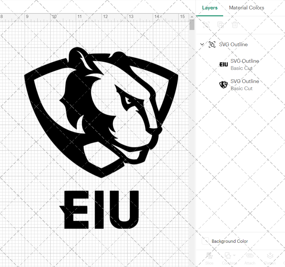 Eastern Illinois Panthers Alternate 2015 010, Svg, Dxf, Eps, Png - SvgShopArt