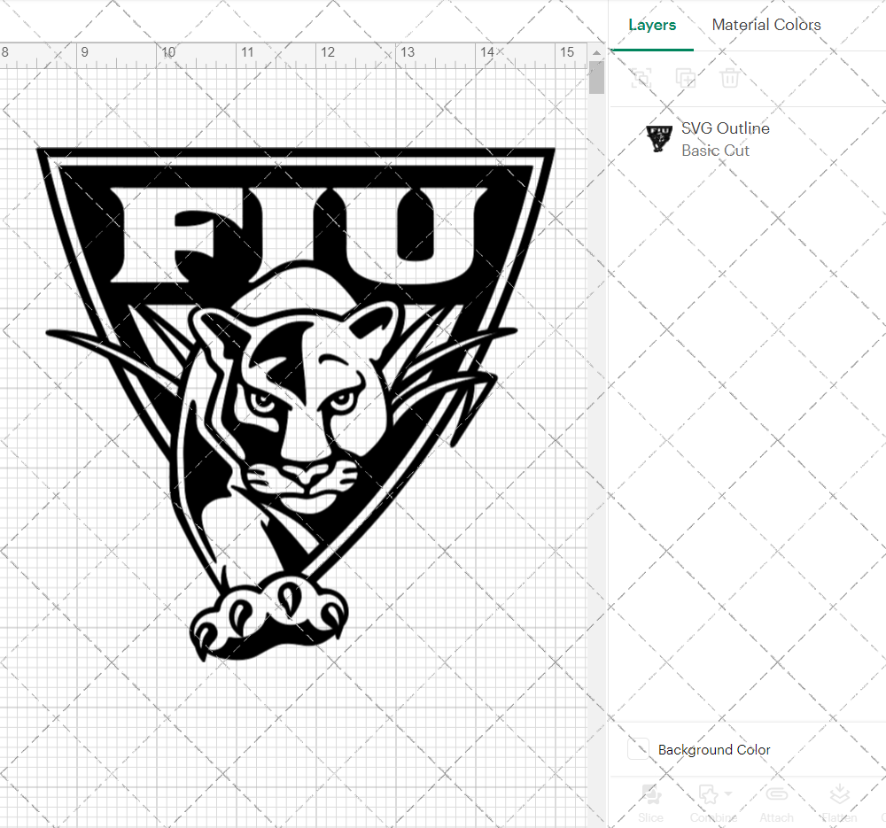 FIU Panthers Alternate 2001, Svg, Dxf, Eps, Png - SvgShopArt