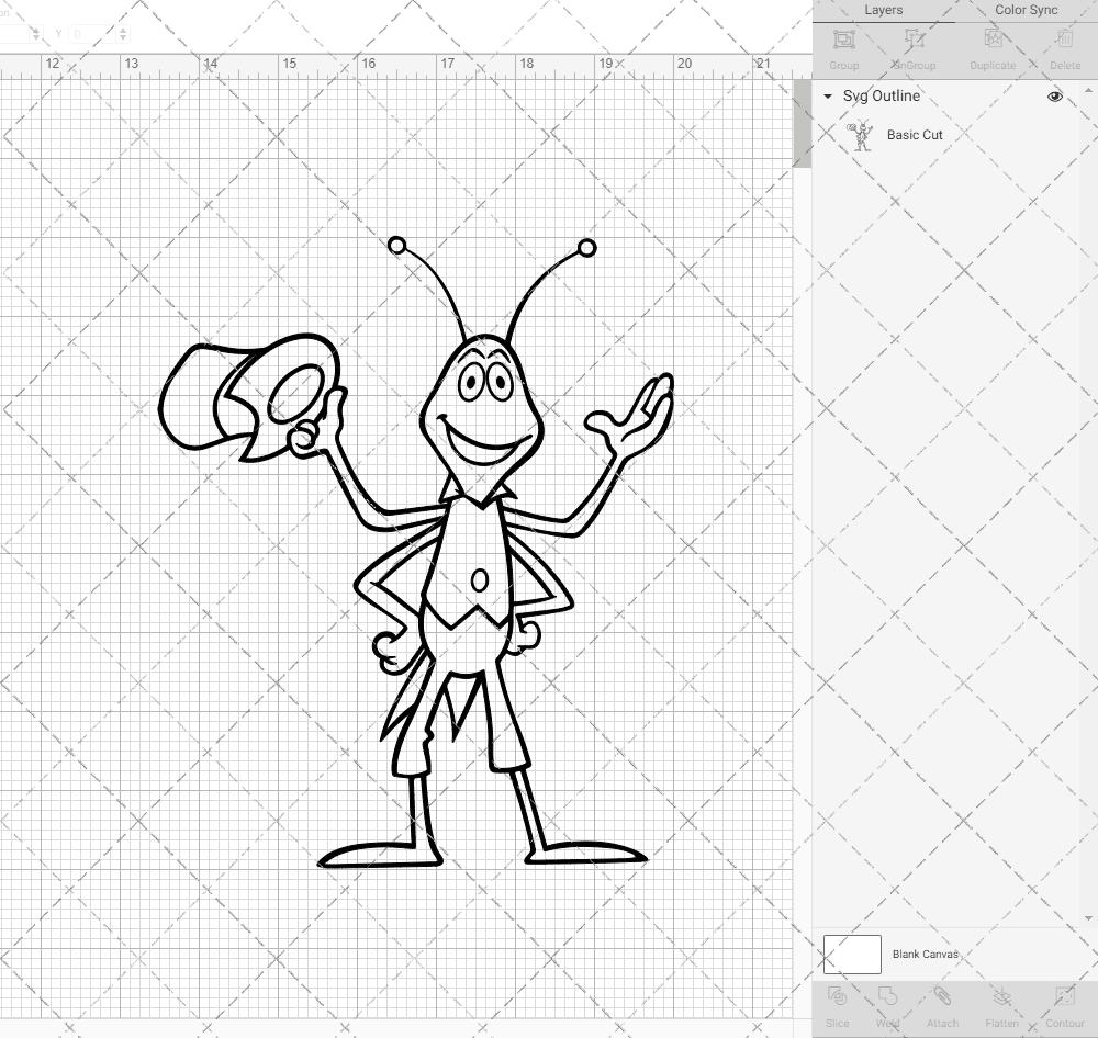 Flip - Maya The Bee 002, Svg, Dxf, Eps, Png SvgShopArt