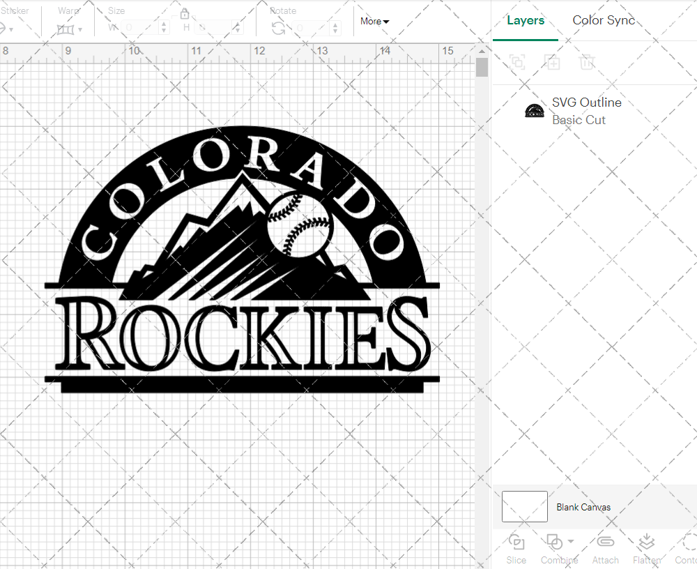 Colorado Rockies Alternate 2017, Svg, Dxf, Eps, Png - SvgShopArt