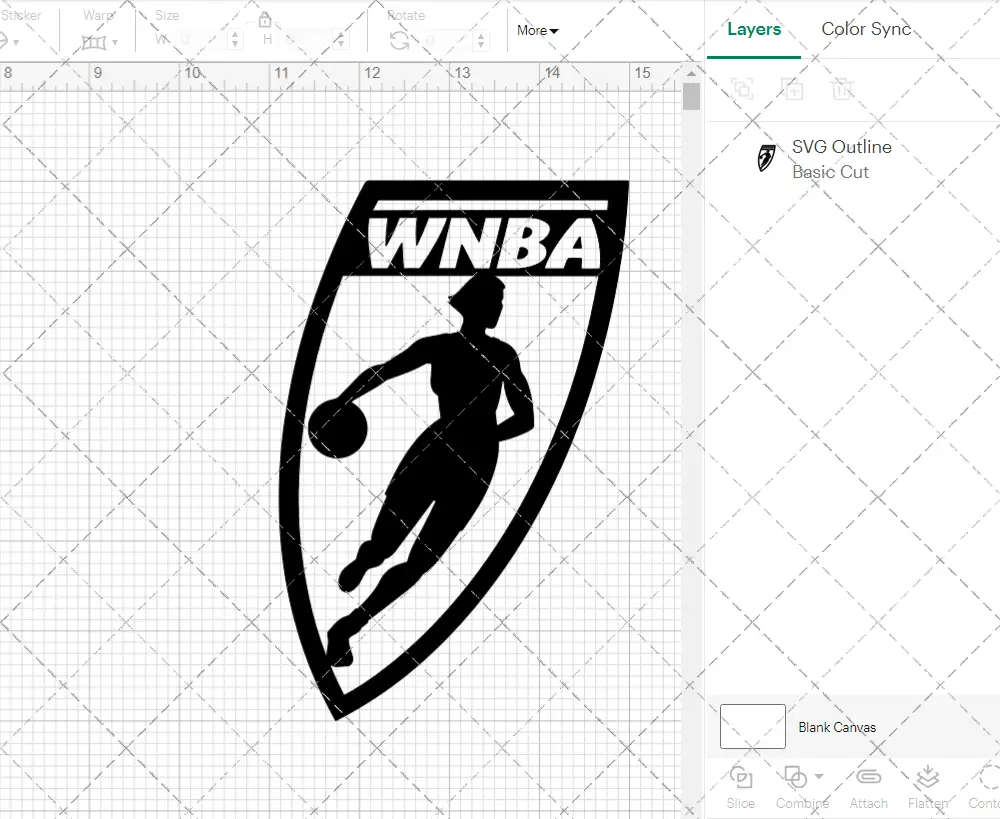 WNBA Logo 1997, Svg, Dxf, Eps, Png - SvgShopArt