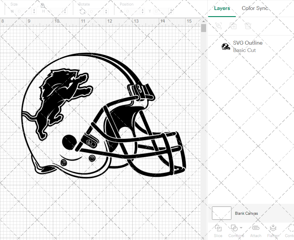 Detroit Lions Helmet 2009 002, Svg, Dxf, Eps, Png - SvgShopArt