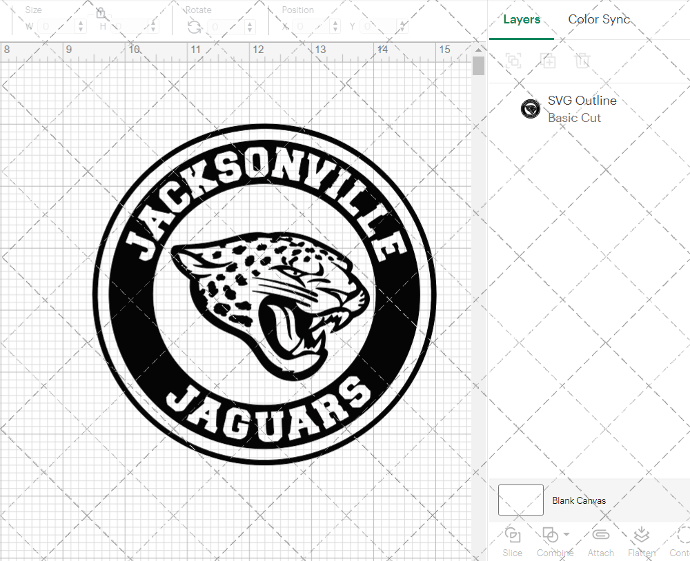 Jacksonville Jaguars Circle 2013 002, Svg, Dxf, Eps, Png - SvgShopArt