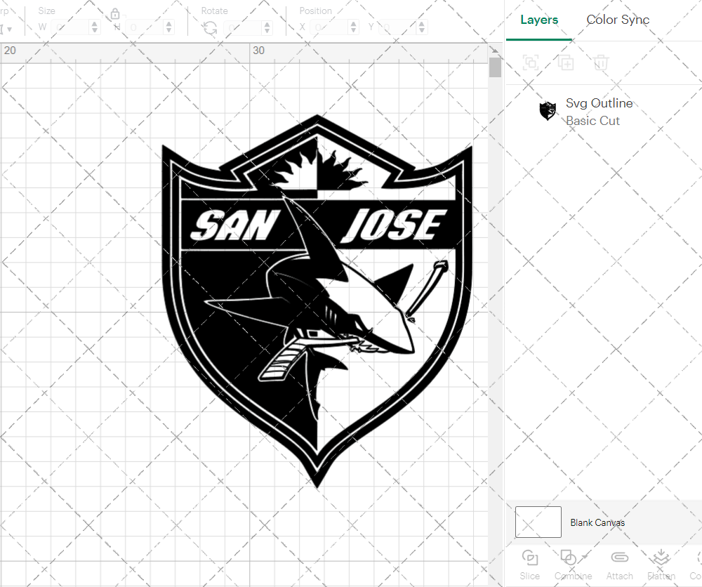 San Jose Sharks Alternate 2008 003, Svg, Dxf, Eps, Png - SvgShopArt