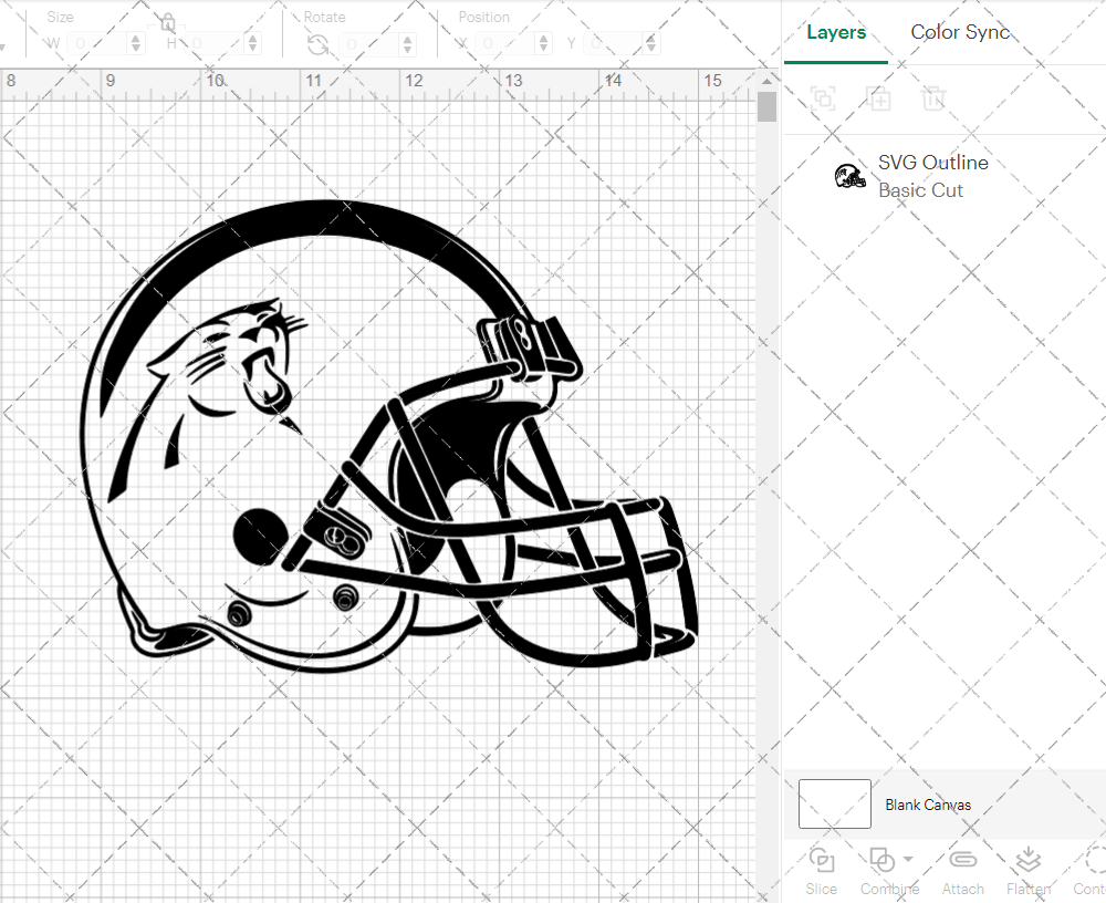 Carolina Panthers Helmet 2012 002, Svg, Dxf, Eps, Png - SvgShopArt