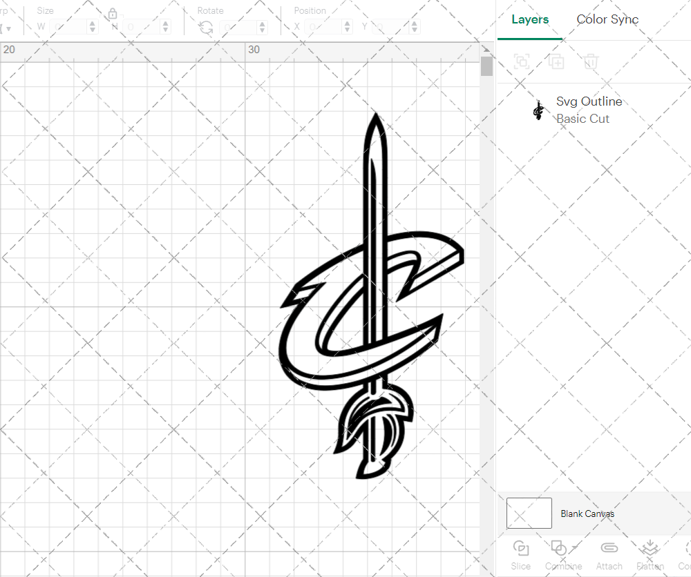 Cleveland Cavaliers Alternate 2003, Svg, Dxf, Eps, Png - SvgShopArt