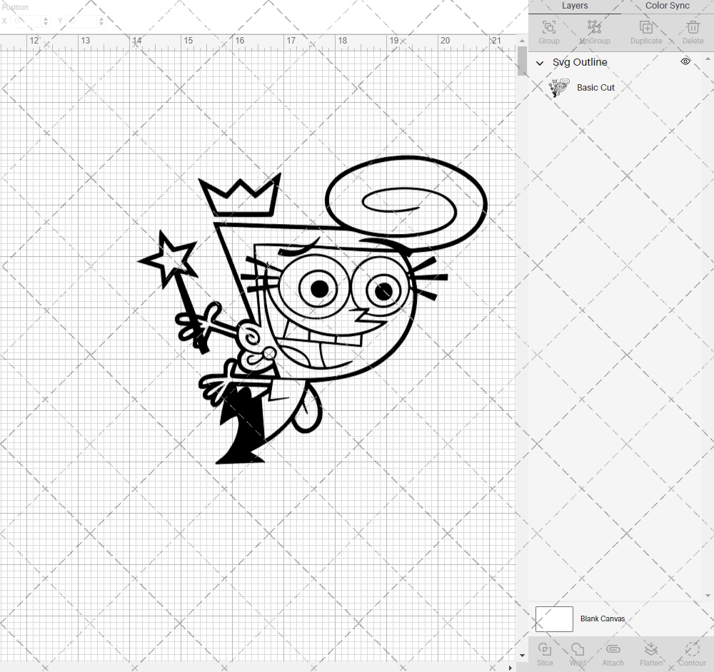 Wanda - The Fairly Odd Parents, Svg, Dxf, Eps, Png - SvgShopArt