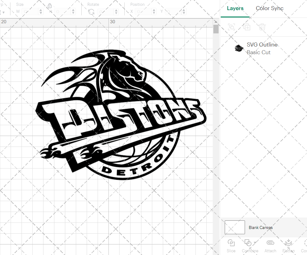 Detroit Pistons 1996, Svg, Dxf, Eps, Png - SvgShopArt