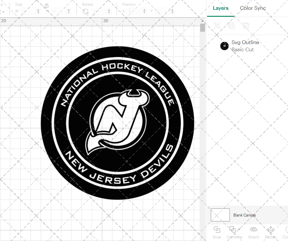 New Jersey Devils Circle 1999 003, Svg, Dxf, Eps, Png - SvgShopArt