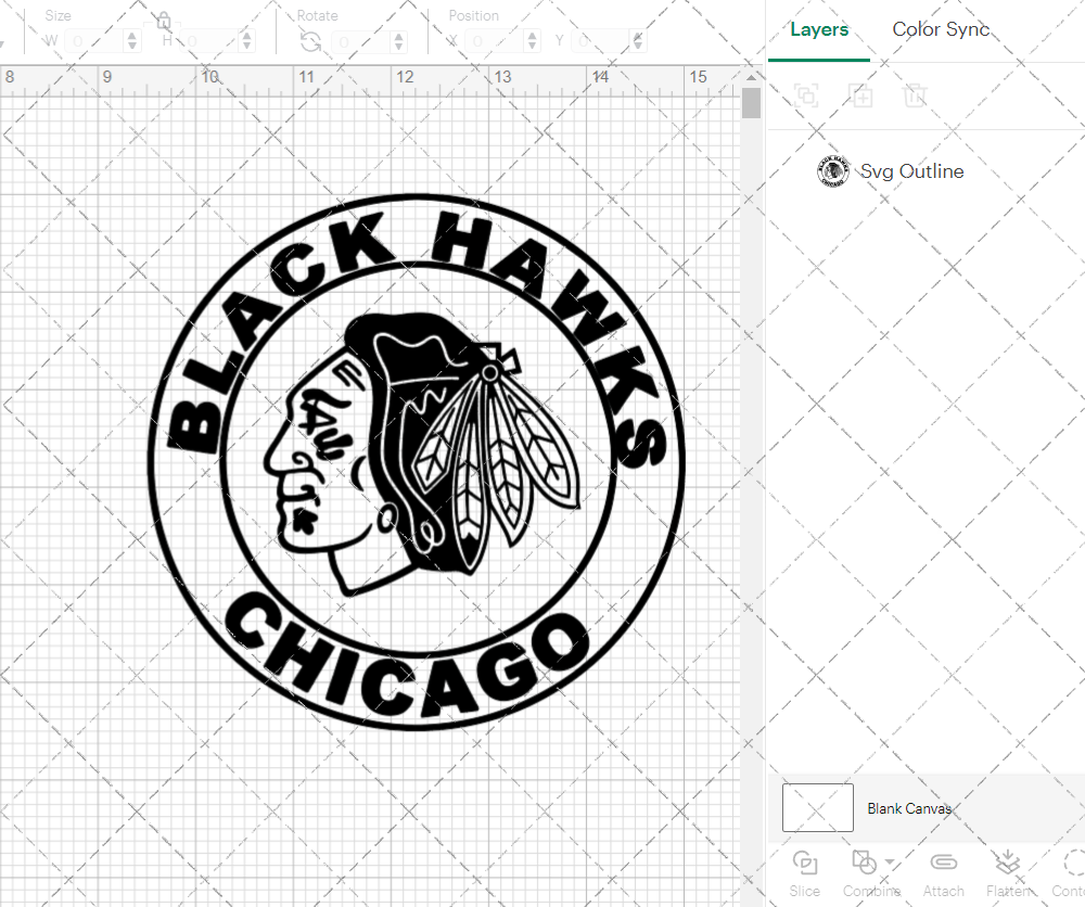 Chicago Blackhawks Circle 1999, Svg, Dxf, Eps, Png - SvgShopArt