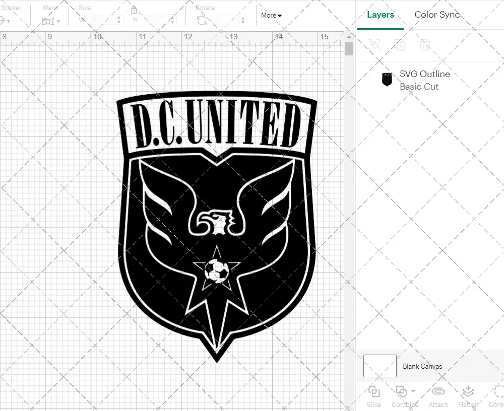 D.C. United 1998, Svg, Dxf, Eps, Png - SvgShopArt