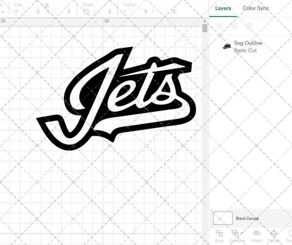 Winnipeg Jets Jersey 2018 002, Svg, Dxf, Eps, Png - SvgShopArt