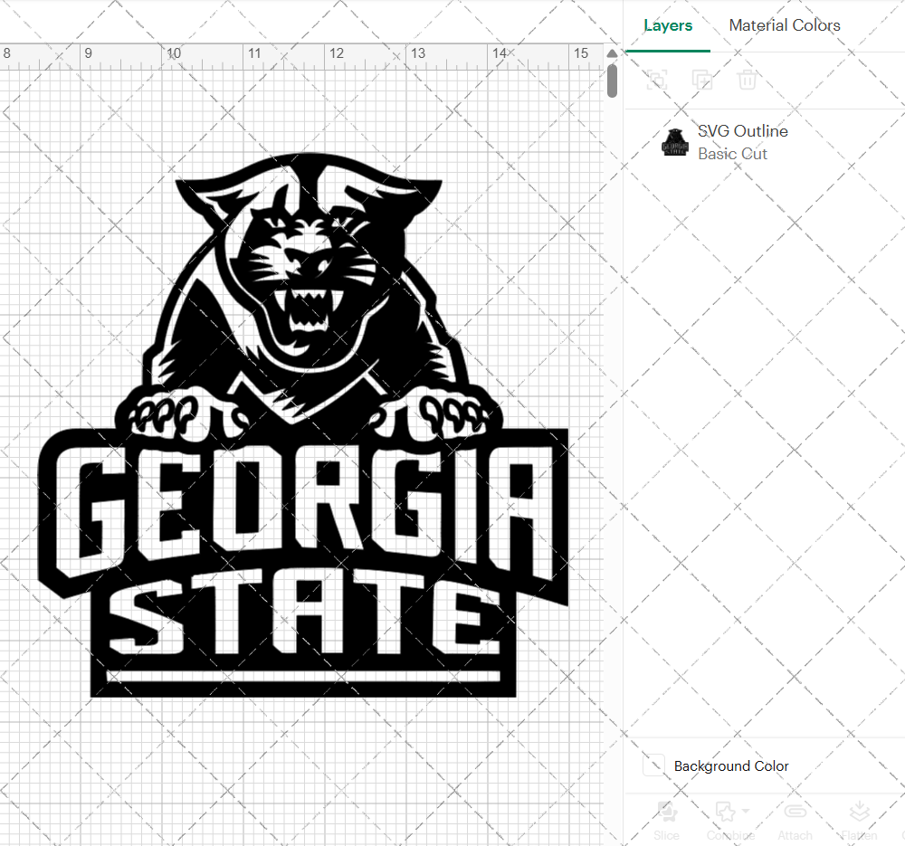 Georgia State Panthers 2012, Svg, Dxf, Eps, Png - SvgShopArt