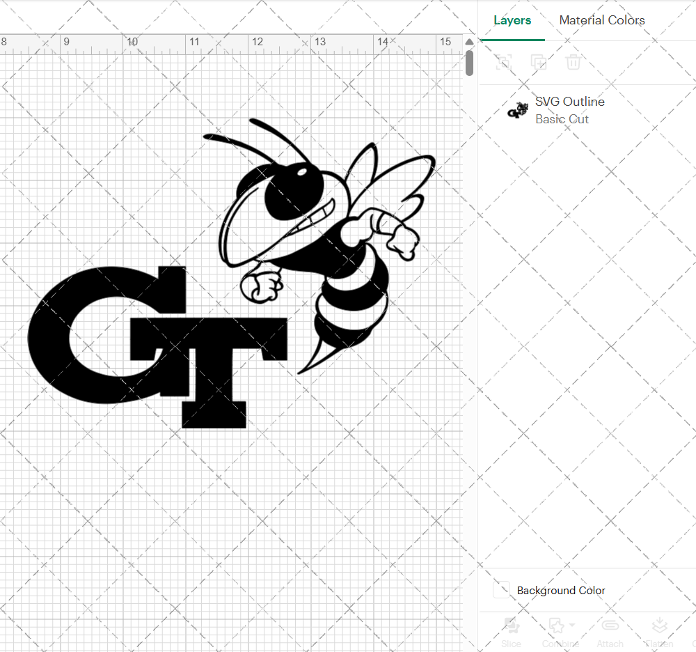Georgia Tech Yellow Jackets Secondary 2026 014, Svg, Dxf, Eps, Png - SvgShopArt