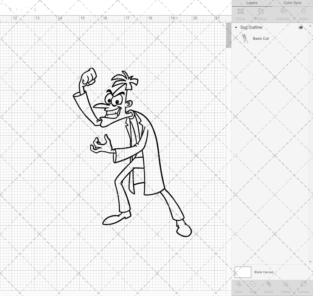 Heinz Doofenshmirtz - Phineas and Ferb, Svg, Dxf, Eps, Png SvgShopArt