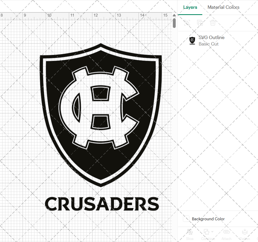 Holy Cross Crusaders Alternate 2023, Svg, Dxf, Eps, Png - SvgShopArt