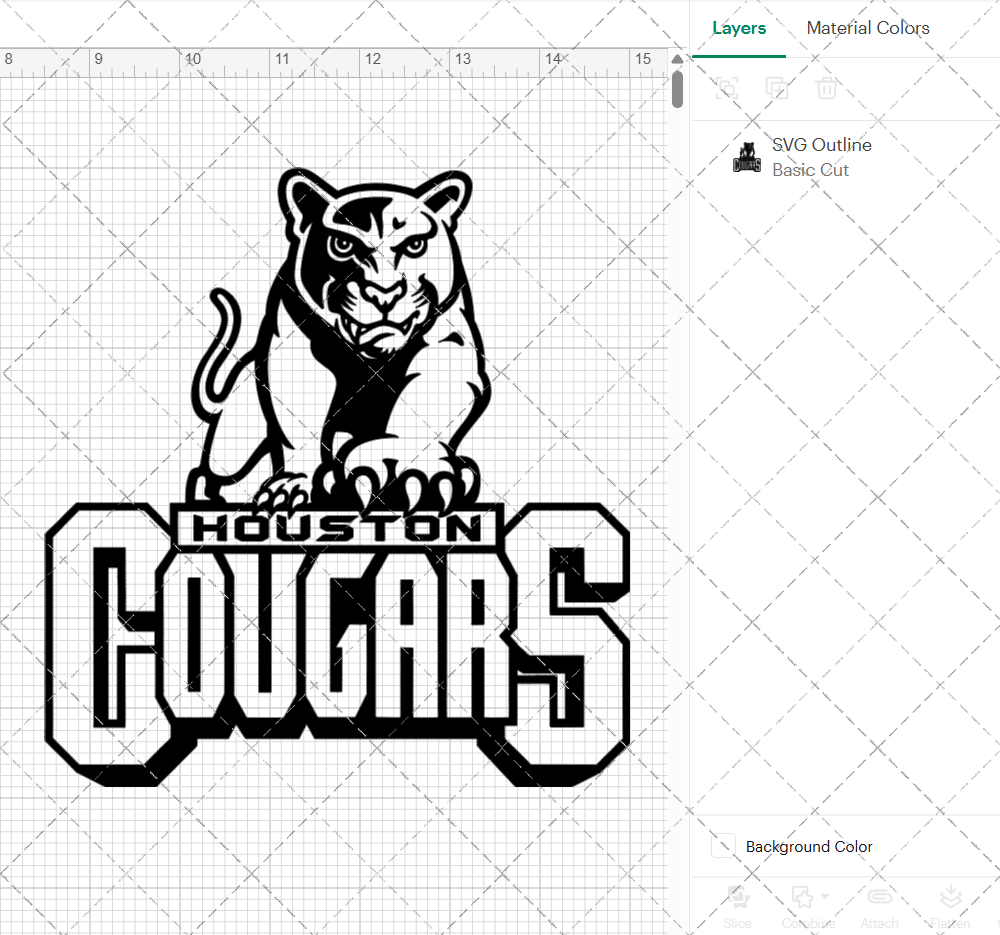 Houston Cougars Secondary 1996, Svg, Dxf, Eps, Png - SvgShopArt