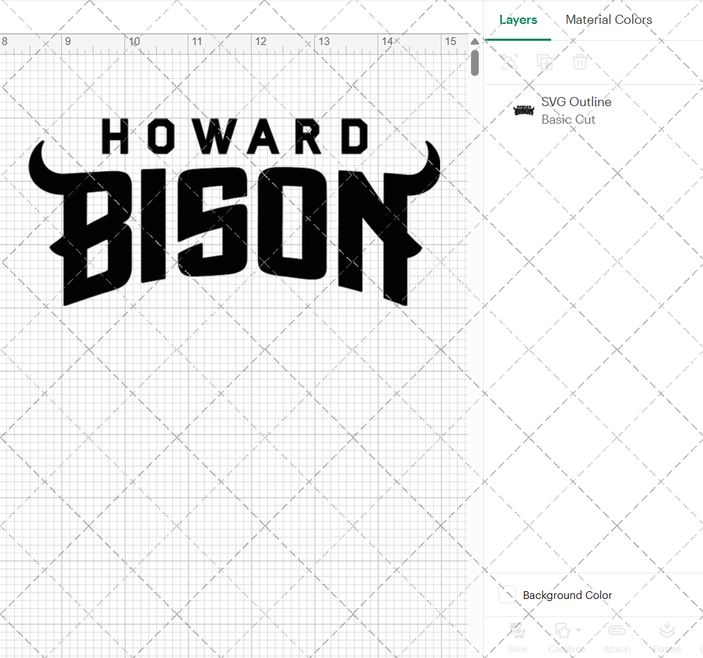 Howard Bison Wordmark 2015 002, Svg, Dxf, Eps, Png - SvgShopArt