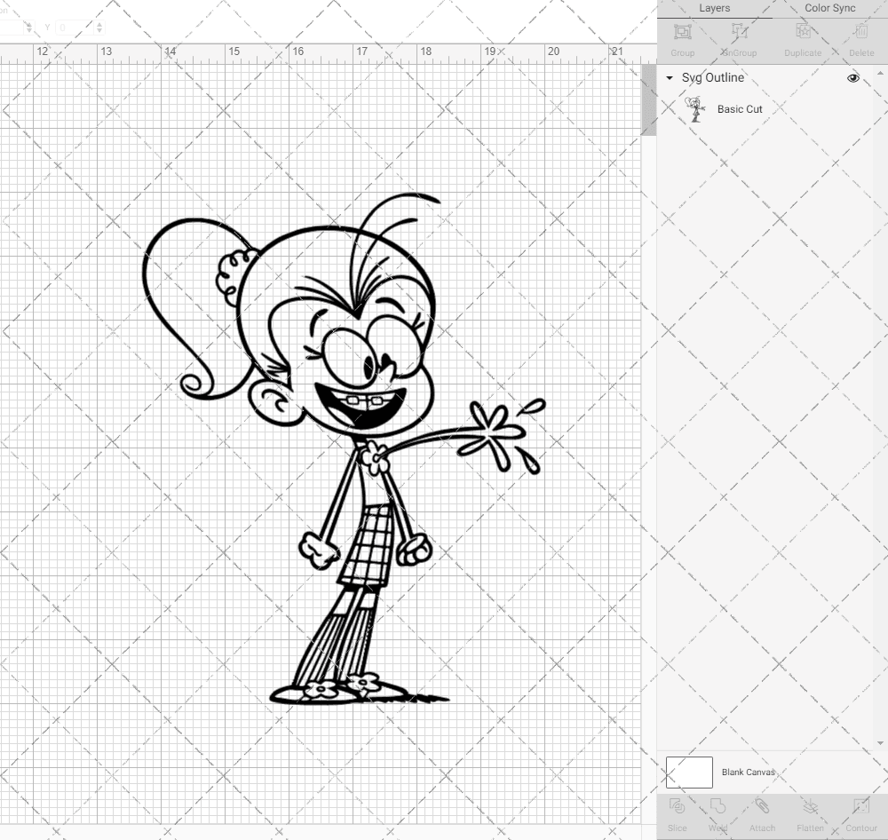 Luan Loud - The Loud House, Svg, Dxf, Eps, Png SvgShopArt