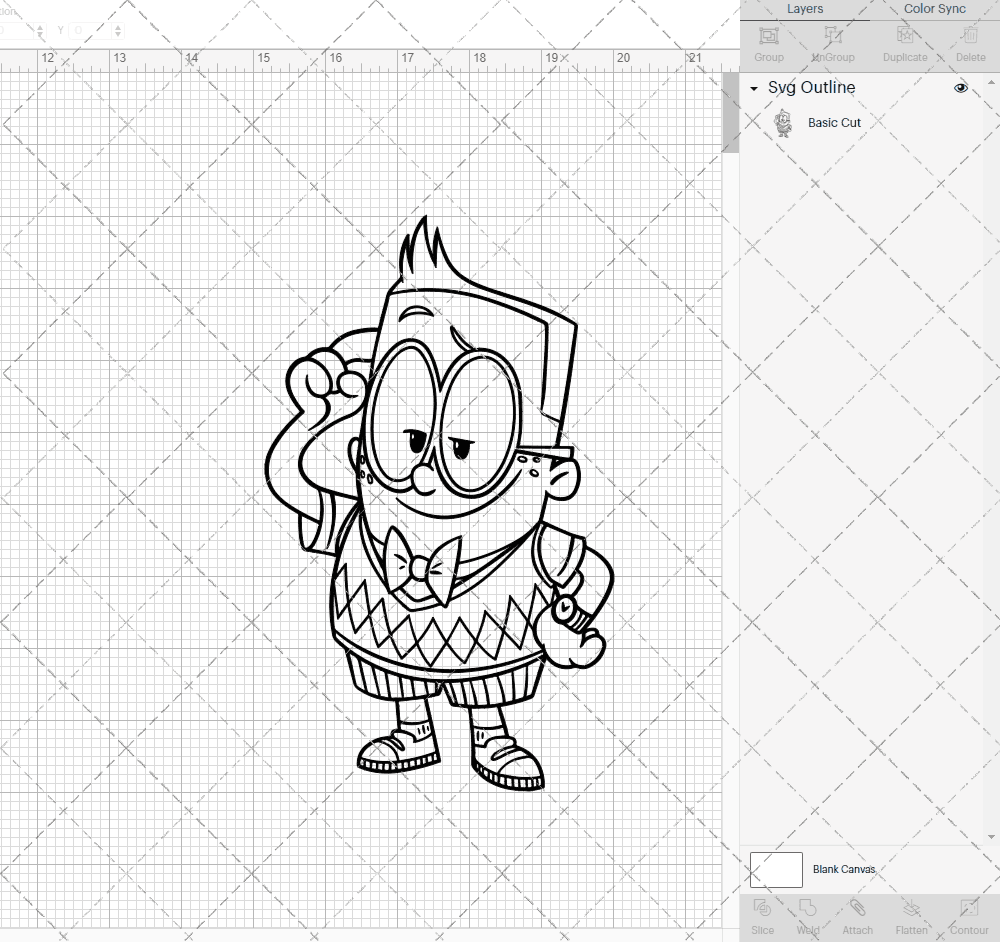Melvin Sneedly - Captain Underpants, Svg, Dxf, Eps, Png SvgShopArt