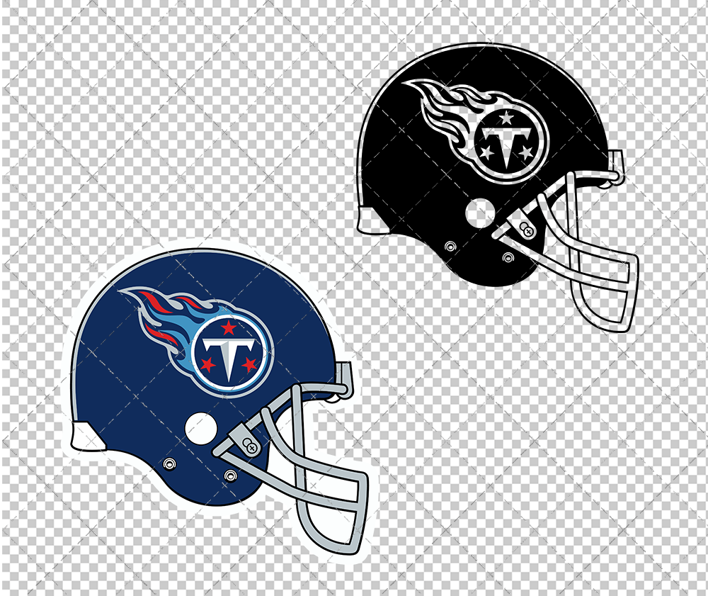 Tennessee Titans Helmet 2018, Svg, Dxf, Eps, Png