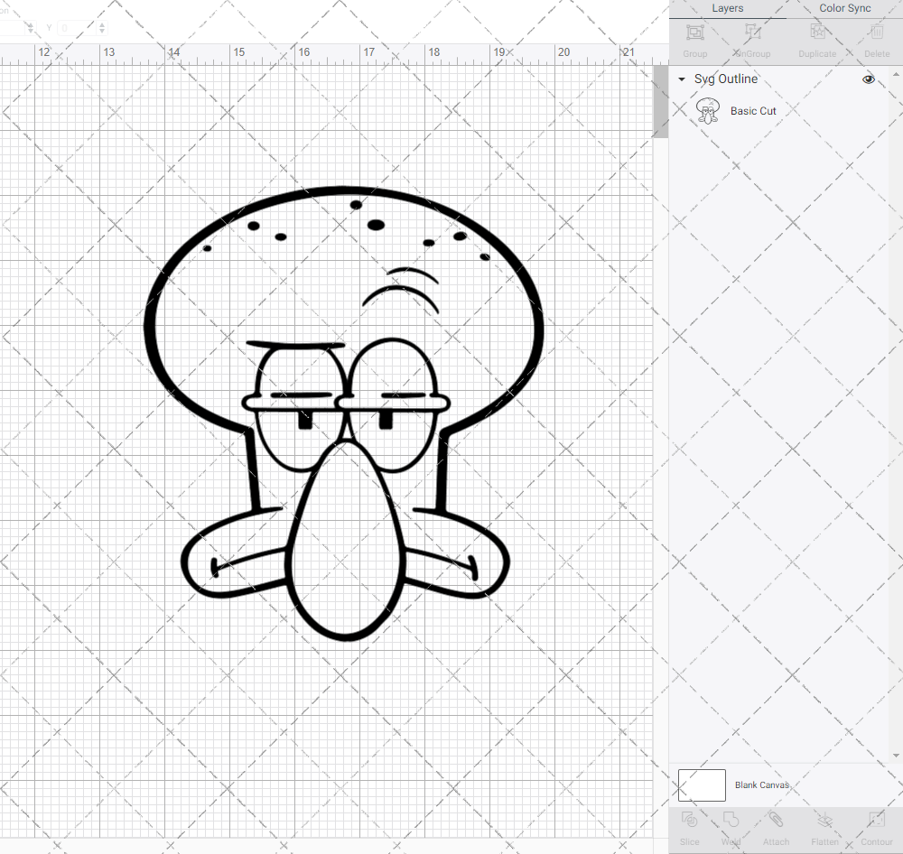 Also Squidward - SpongeBob SquarePants 003, Svg, Dxf, Eps, Png - SvgShopArt