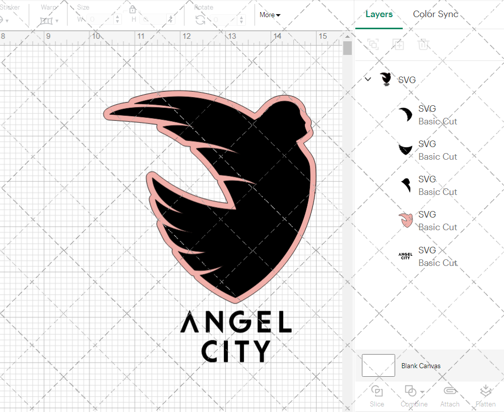 Angel City FC Alternate 2022 002, Svg, Dxf, Eps, Png 002