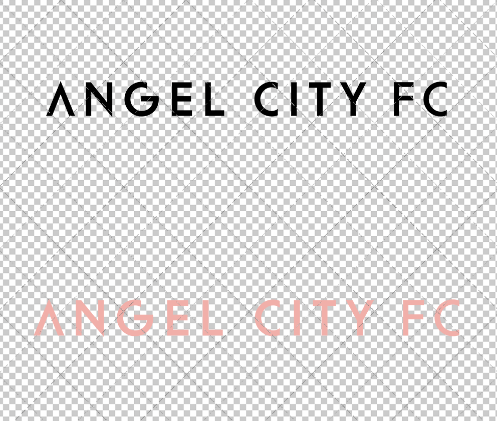 Angel City FC Wordmark 2022, Svg, Dxf, Eps, Png