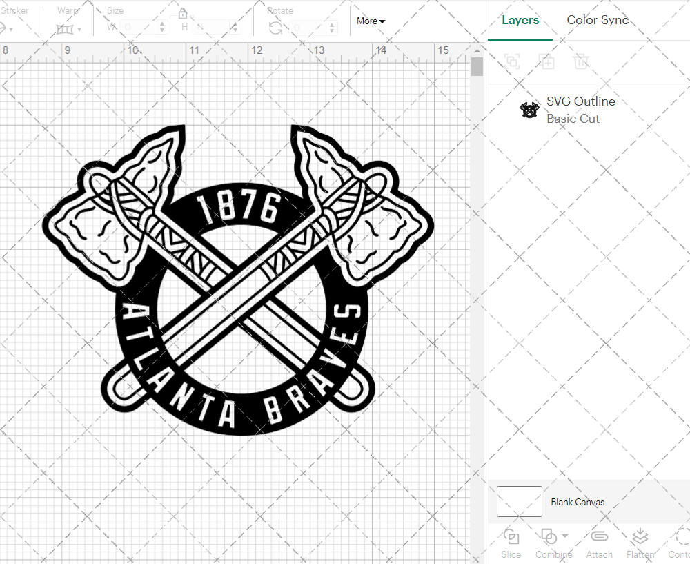 Atlanta Braves Alternate 2012 004, Svg, Dxf, Eps, Png - SvgShopArt
