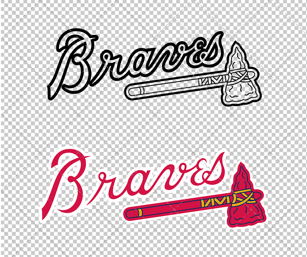 Atlanta Braves Jersey 2019 004, Svg, Dxf, Eps, Png - SvgShopArt