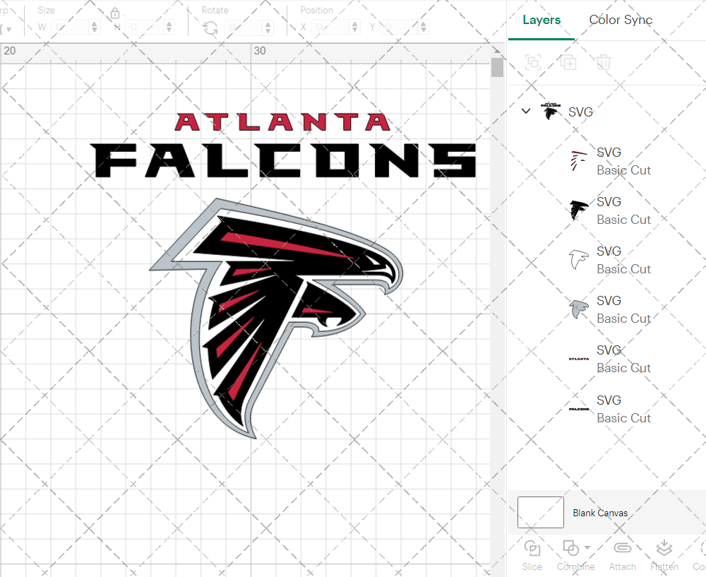 Atlanta Falcons Alternate 2003, Svg, Dxf, Eps, Png - SvgShopArt