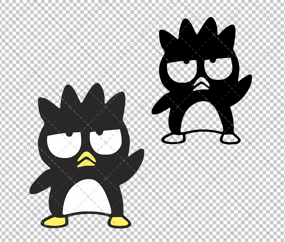Badtz-Maru - Sanrio, Svg, Dxf, Eps, Png - SvgShopArt