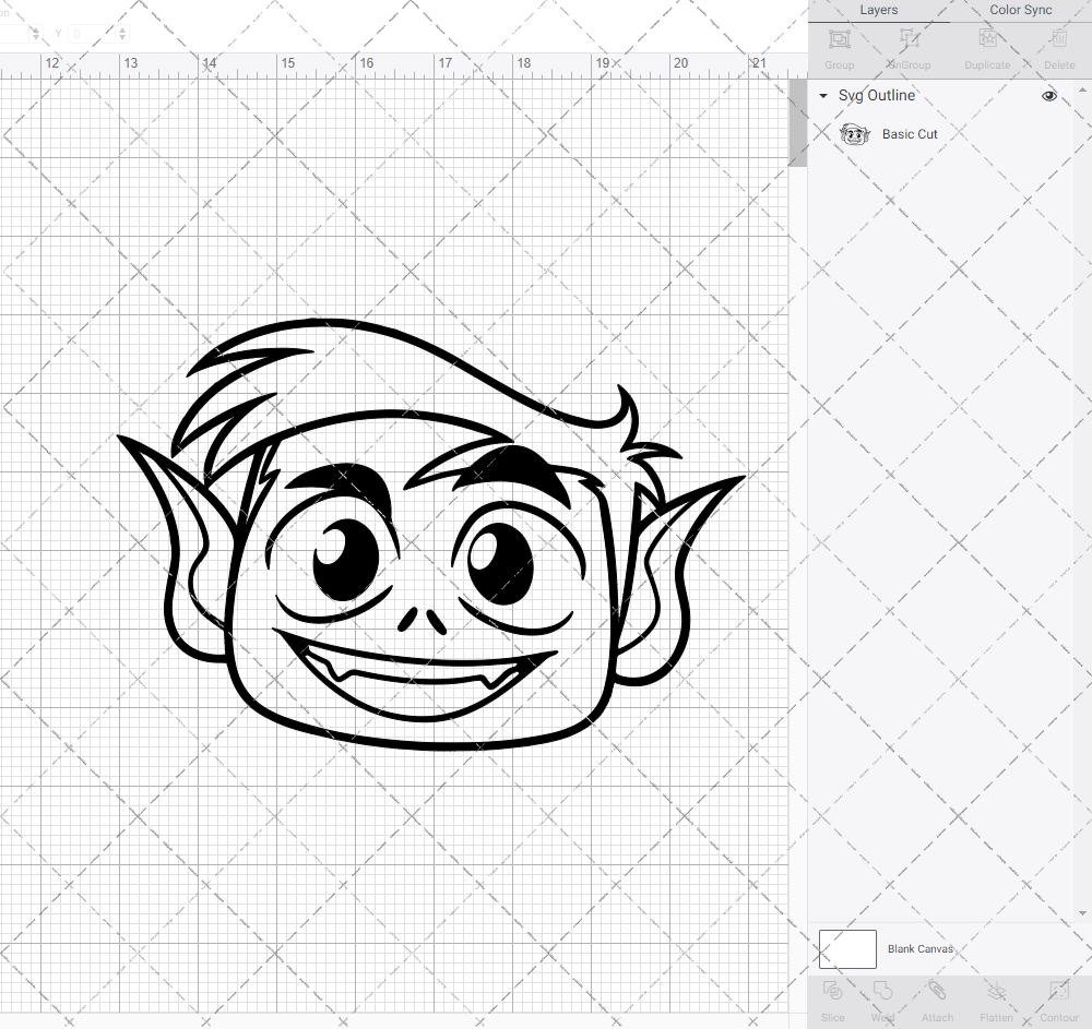Beast Boy - Teen Titans Go, Svg, Dxf, Eps, Png - SvgShopArt