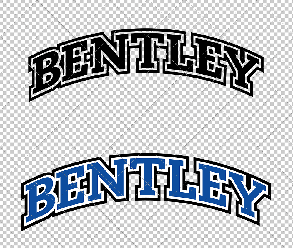 Bentley Falcons Wordmark 2013, Svg, Dxf, Eps, Png