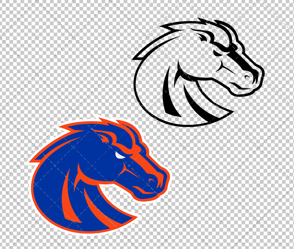 Boise State Broncos 2013, Svg, Dxf, Eps, Png