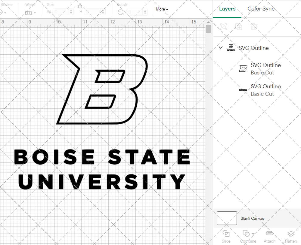 Boise State Broncos Misc 2013, Svg, Dxf, Eps, Png - SvgShopArt