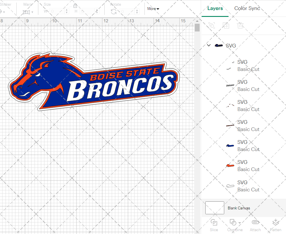 Boise State Broncos Secondary 2002 016, Svg, Dxf, Eps, Png 002