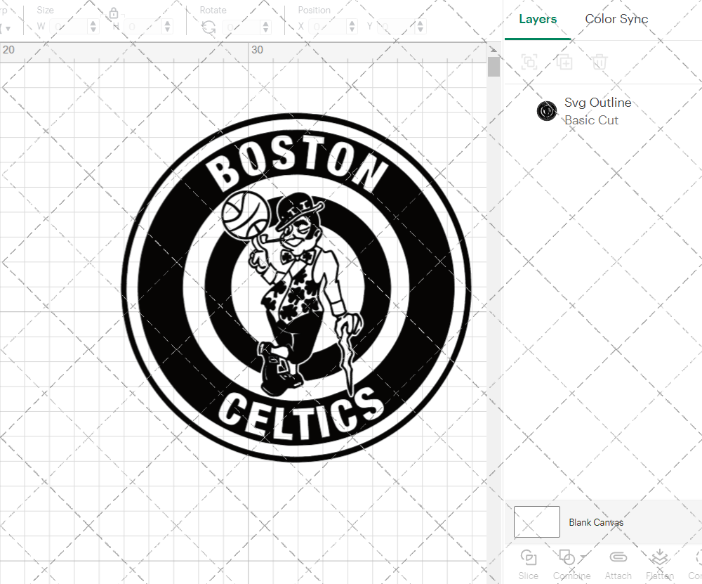 Boston Celtics Circle 1996, Svg, Dxf, Eps, Png - SvgShopArt