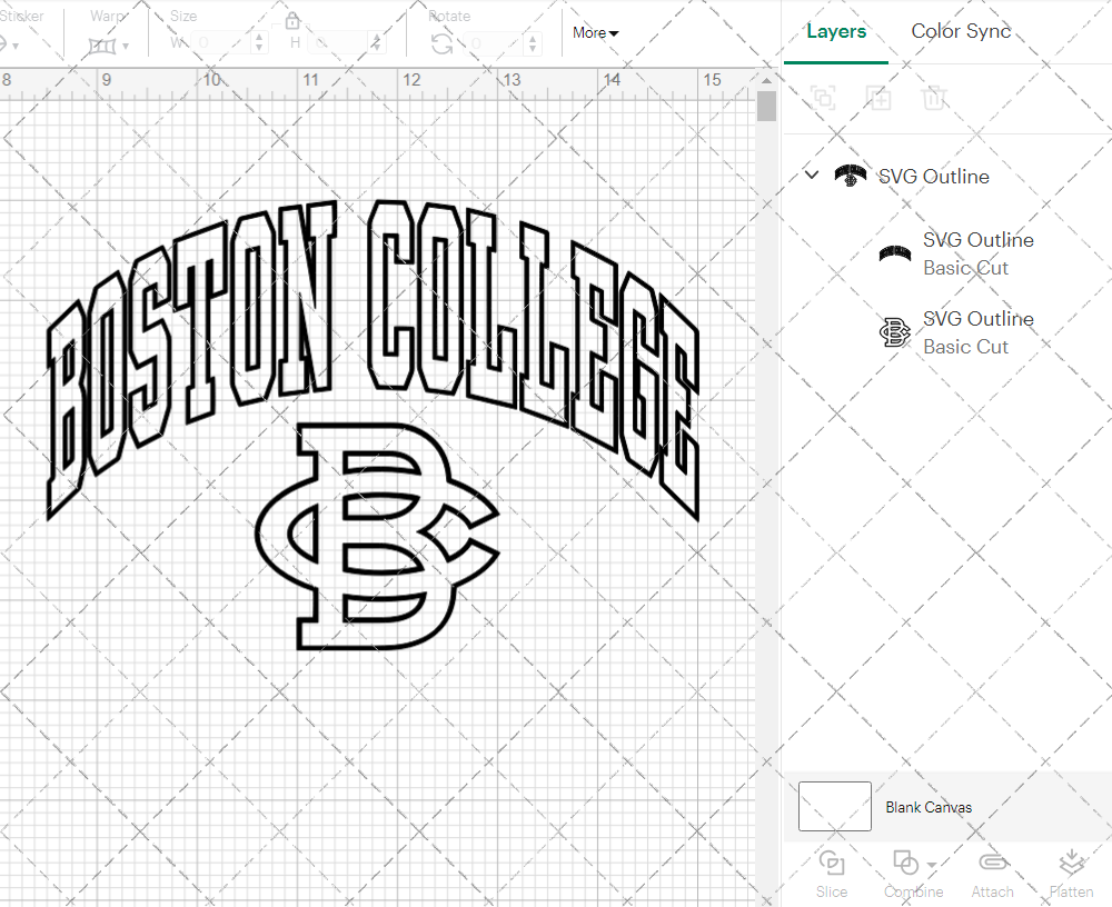 Boston College Eagles Misc 2016 003, Svg, Dxf, Eps, Png 003