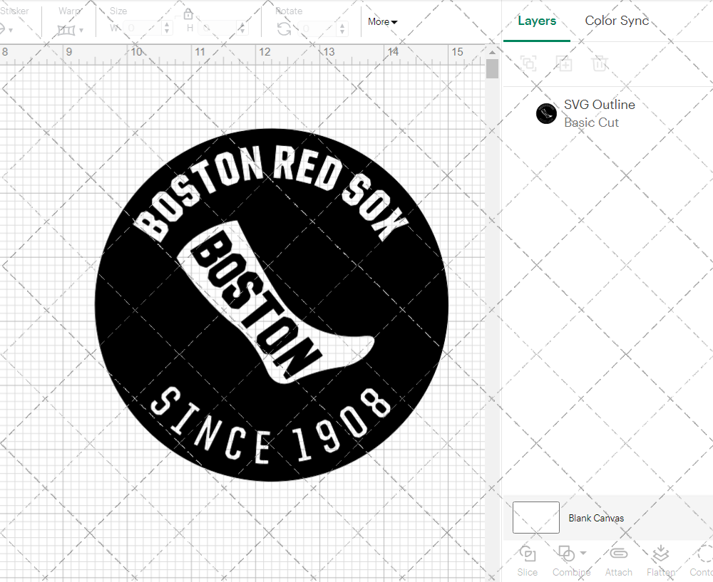 Boston Red Sox Circle 1908, Svg, Dxf, Eps, Png - SvgShopArt