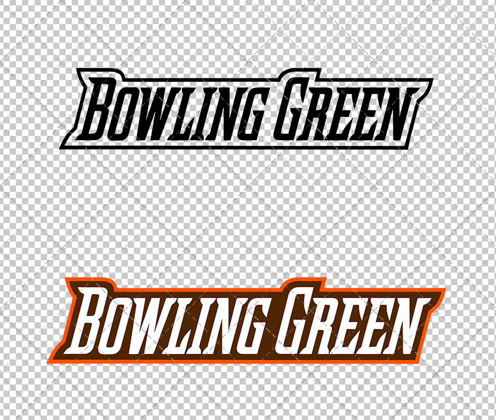 Bowling Green Falcons Wordmark 2014, Svg, Dxf, Eps, Png