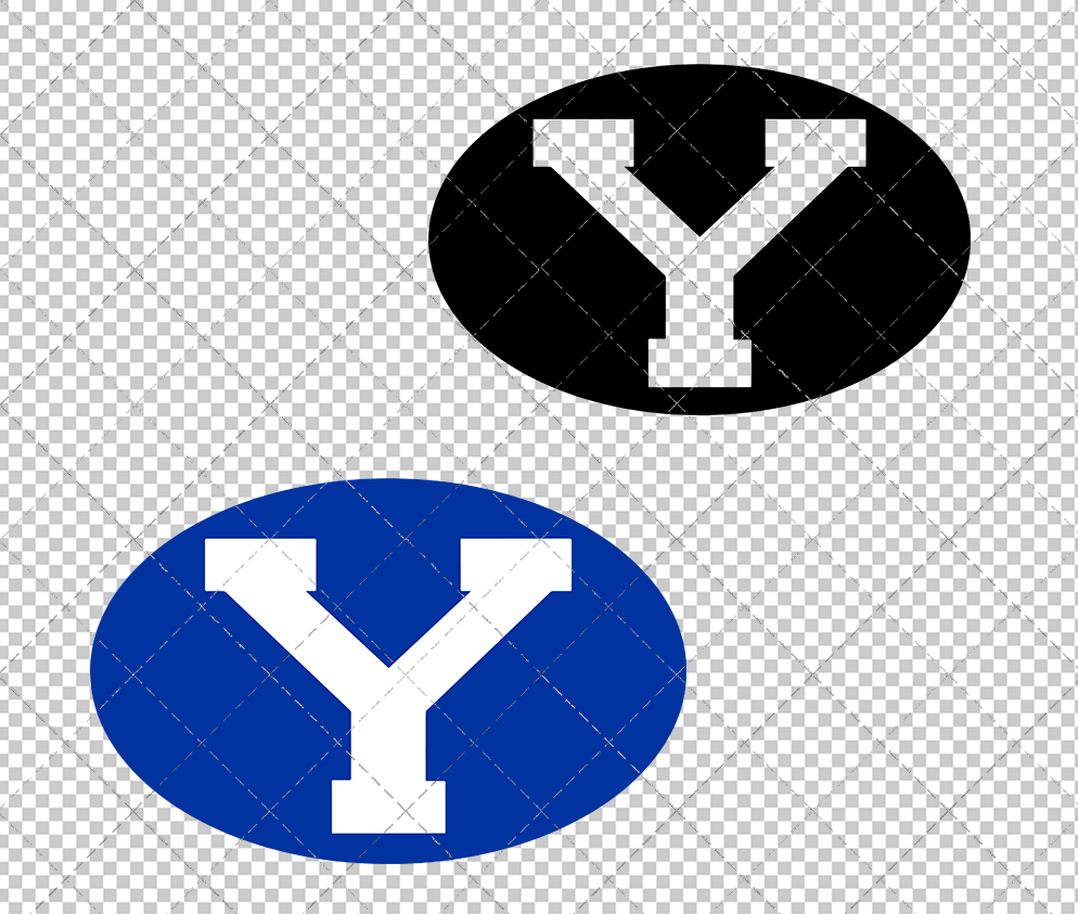 Brigham Young Cougars Alternate 1966, Svg, Dxf, Eps, Png